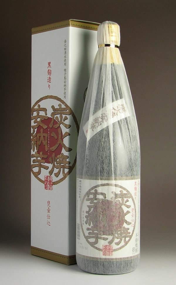 炭火焼 安納芋 25度1800ml 【種子島酒造】《焼き芋焼酎》 ,| 焼酎の