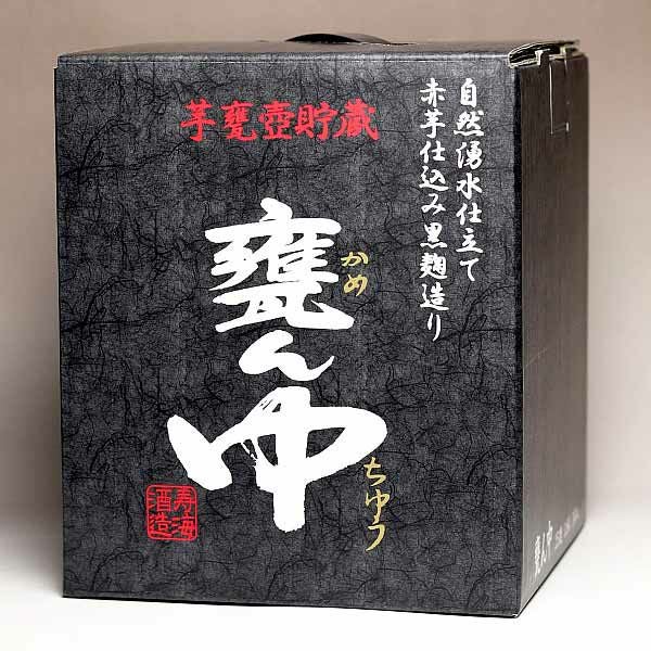 甕ん中 25度 1800ml 【寿海酒造】《芋焼酎》かめんちゅう ,| 焼酎の