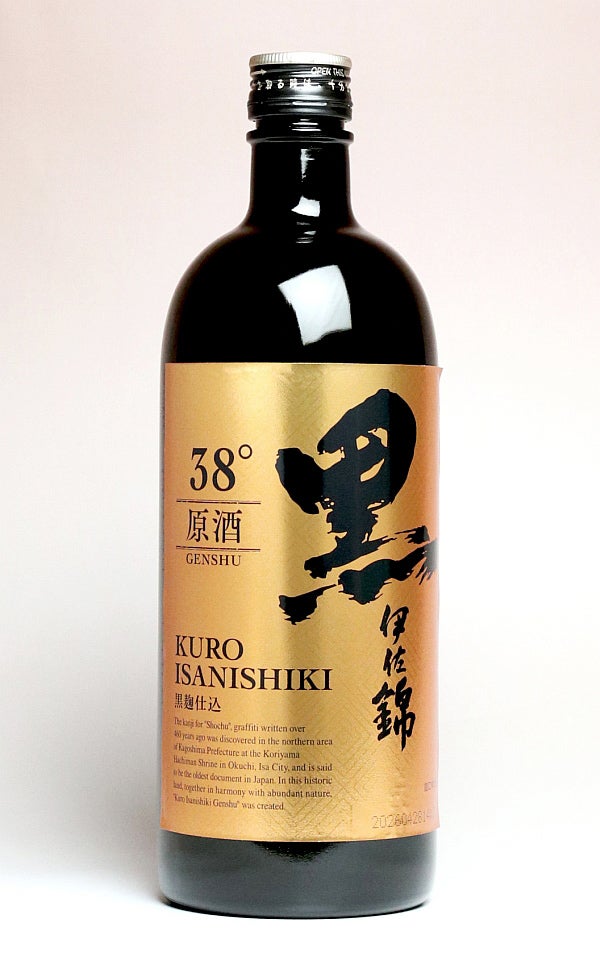 黒伊佐錦 原酒 38度 720ml
