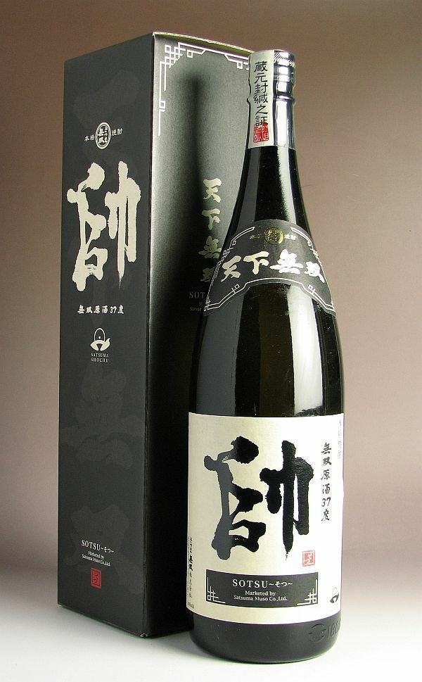 帥（そつ）37度1800ml 【さつま無双】《芋焼酎》 ,| 焼酎のひご屋 本店