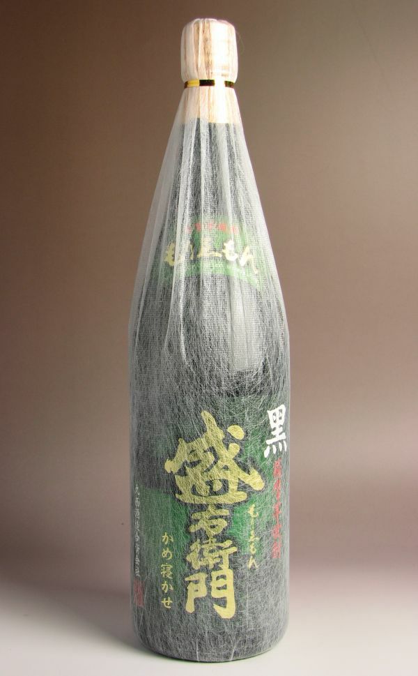 かめ寝かせ 盛右衛門（もりえもん） 黒麹25度1800ml 【丸西酒造】《芋