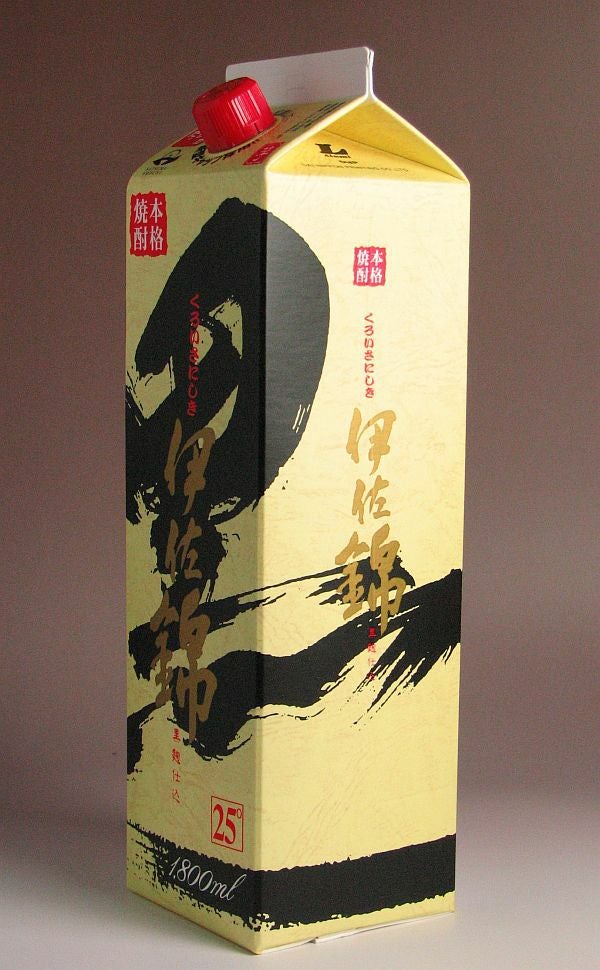 黒伊佐錦（くろいさにしき）25度1800ml 紙パック【大口酒造】《芋焼酎