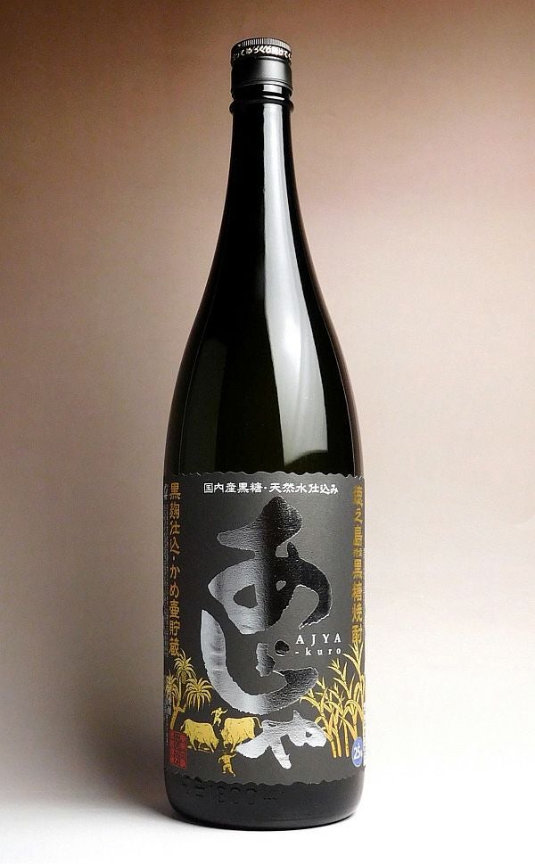あじゃ 黒25度1800ml 【奄美大島にしかわ酒造】《黒糖焼酎》 ,| 焼酎の