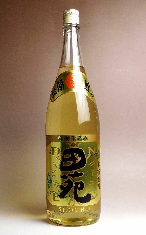 田苑 金ラベル25度1800ml 【田苑酒造】《麦焼酎》 ,| 焼酎のひご屋 本店