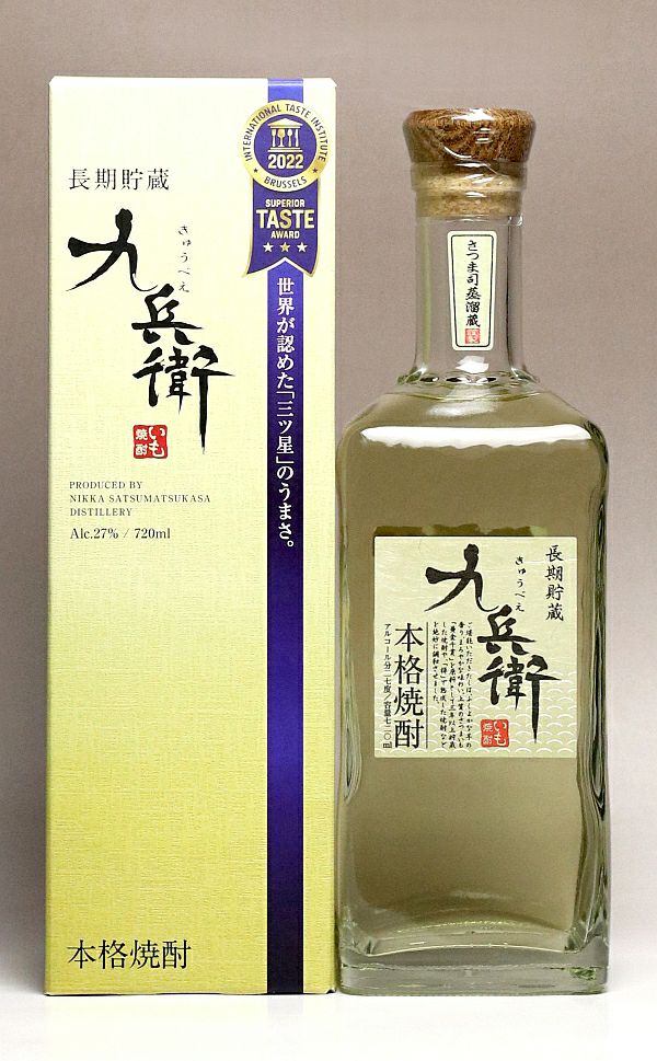 九兵衛 長期貯蔵27度720ml 【さつま司酒造】《芋焼酎》 ,| 焼酎のひご