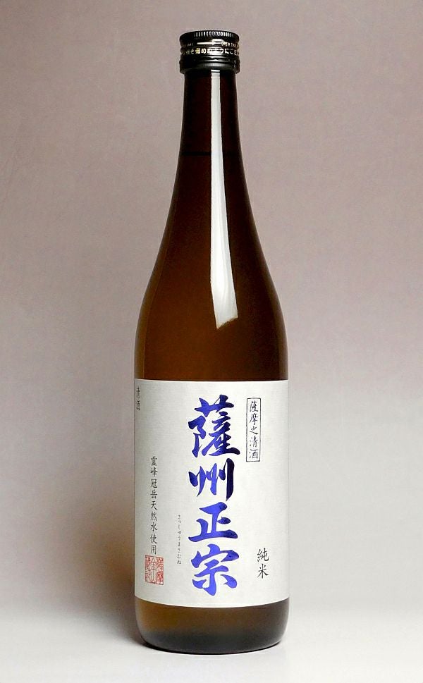 薩州正宗(さっしゅうまさむね) 純米酒 15度720ml 【薩摩金山蔵