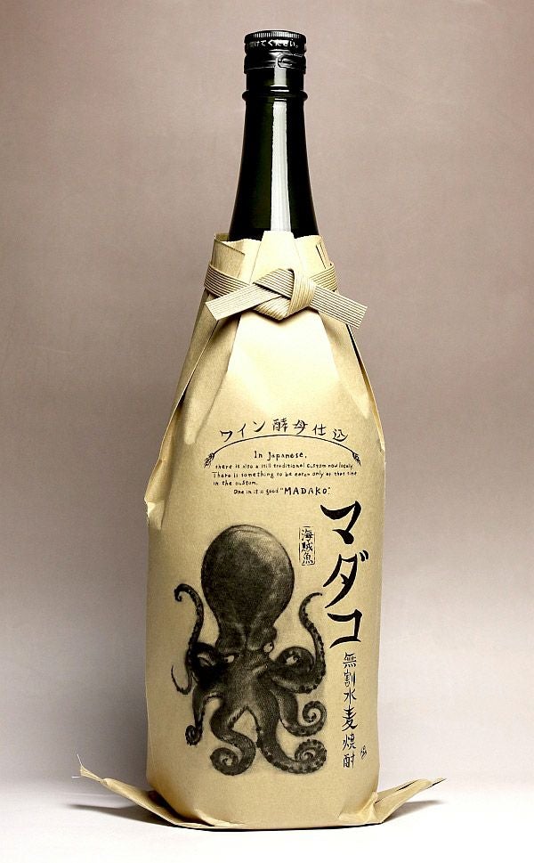 マダコ（麦）29度1800ml 【酒蔵王手門】 麦焼酎 まだこ ,| 焼酎のひご