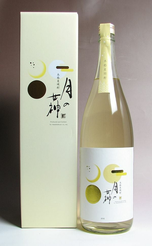 月の女神 Mild 25度1800ml 【明石酒造】麦焼酎 つきのめがみ ,| 焼酎
