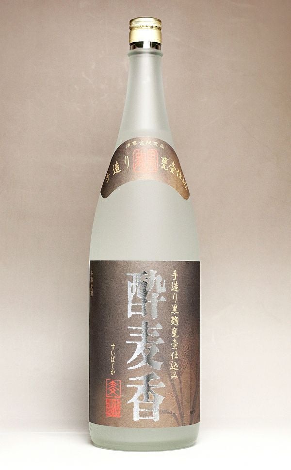 酔麦香 25度1800ml 【本坊酒造】麦焼酎 すいばくか ,| 焼酎のひご屋 本店