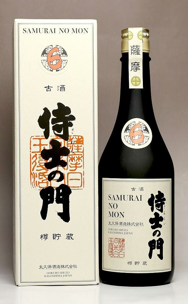 六年古酒 侍士の門 バーボン樽貯蔵 25度720ml