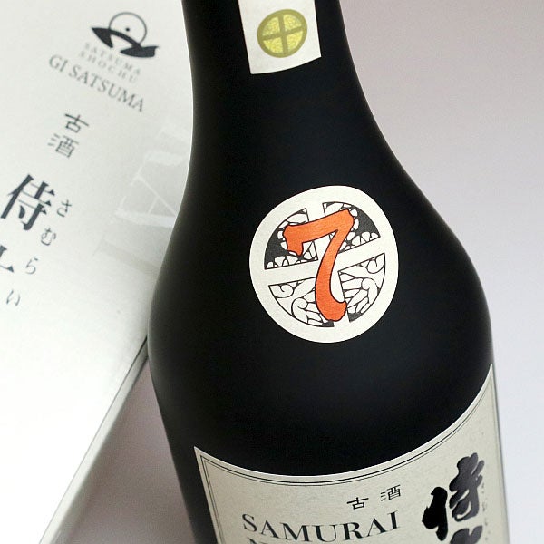 七年古酒 侍士の門 バーボン樽貯蔵 25度720ml