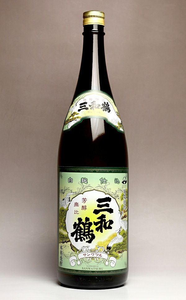 三和鶴（さんわつる）白 25度1800ml 【三和酒造】《芋焼酎》 ,| 焼酎の