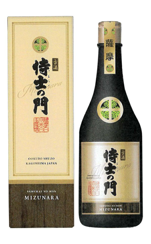 六年古酒 侍士の門 バーボン樽貯蔵 25度720ml 【太久保酒造】《芋焼酎