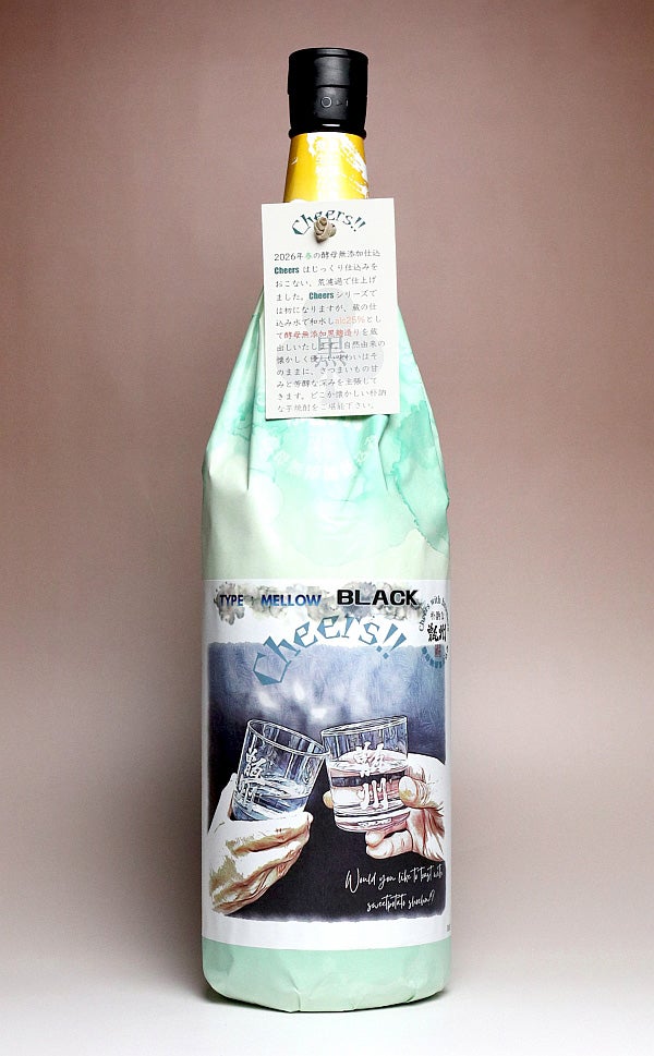 酵母無添加仕込 Cheers 甑州 Mellow BLACK 25度 1800ml