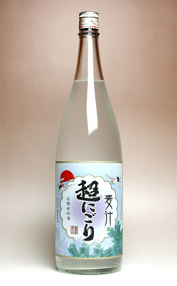 夏焼酎 超にごり麦汁 25度 1800ml